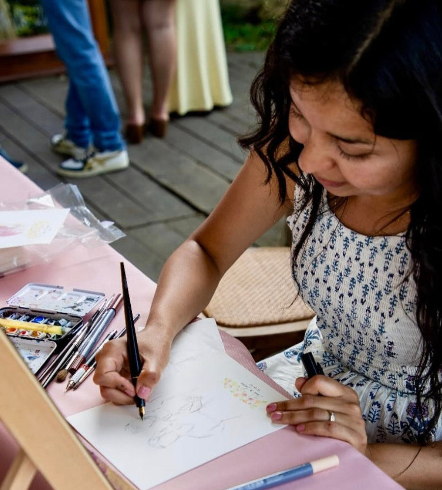 Artiste peintre d'événements mariage