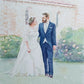 Portrait à l'aquarelle à partir de photo