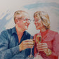 Portrait personnalisé de couple 
