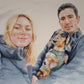 Portrait à l'aquarelle à partir de photo