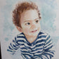 Portrait à l'aquarelle à partir de photo